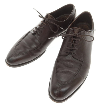 [Used] Miyagi Kogyo U-tip dress shoes, dark brown [7 1/2] [Condition: C] [Men&