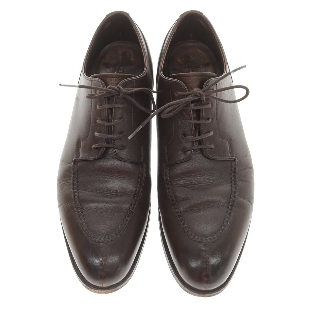 [Used] Miyagi Kogyo U-tip dress shoes, dark brown [7 1/2] [Condition: C] [Men&