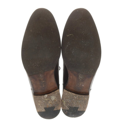 [Used] Miyagi Kogyo U-tip dress shoes, dark brown [7 1/2] [Condition: C] [Men&