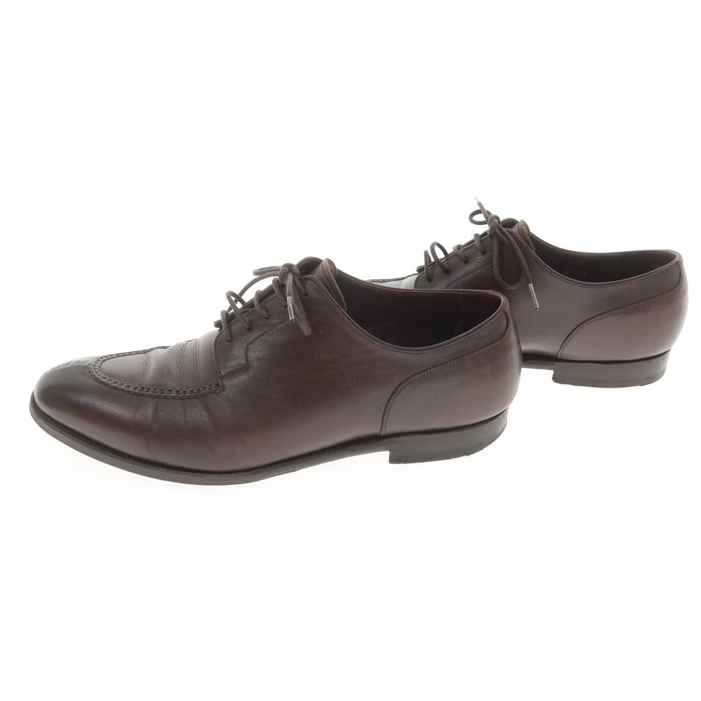 [Used] Miyagi Kogyo U-tip dress shoes, dark brown [7 1/2] [Condition: C] [Men&