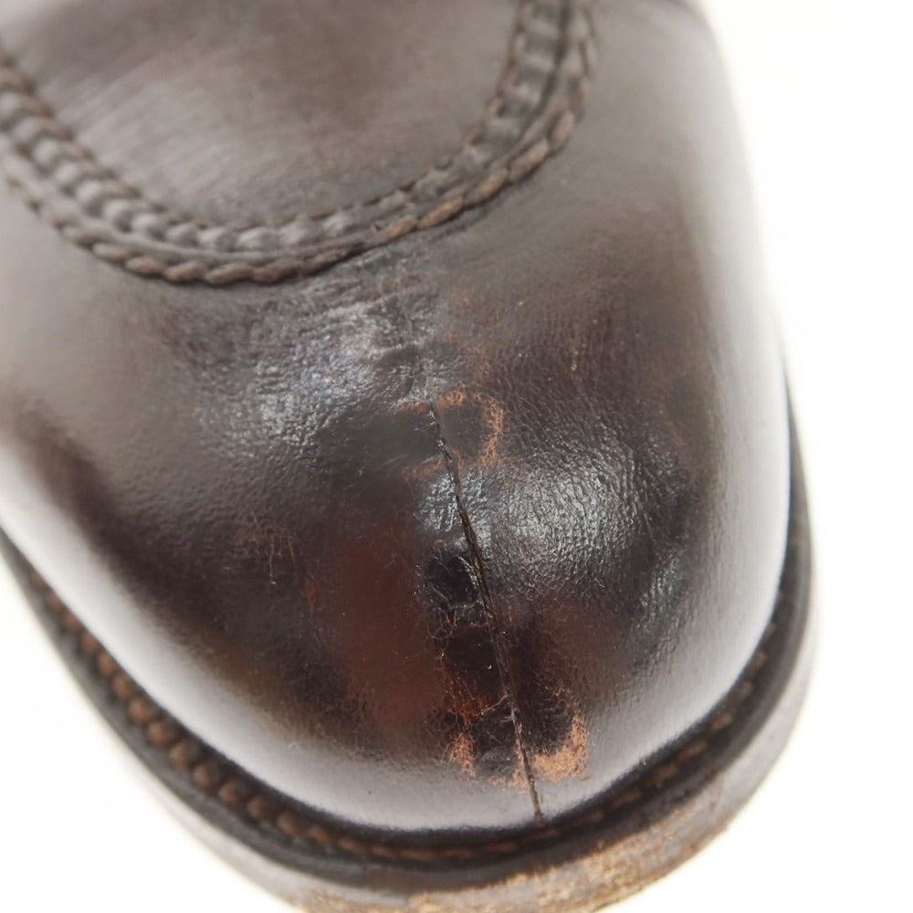 [Used] Miyagi Kogyo U-tip dress shoes, dark brown [7 1/2] [Condition: C] [Men&