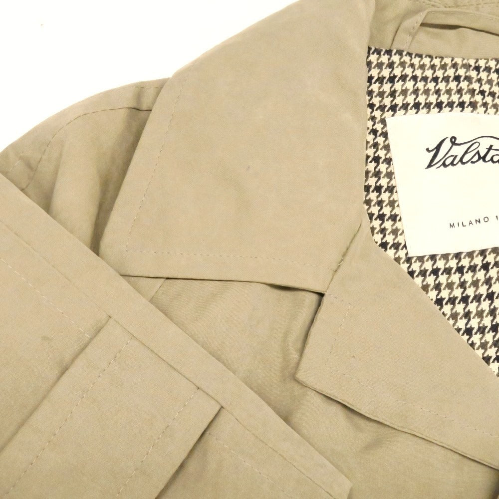 [Used] Valstar Cotton Polyester Belted Balmac Coat Beige [44] [Condition Rank B] [Men&