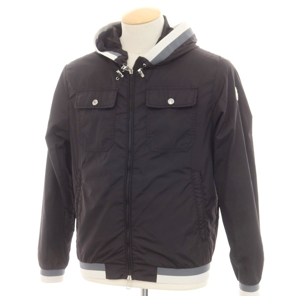 [Used] Moncler MONCLER Nylon Hooded Blouson Black [Condition Rank B] [Men&
