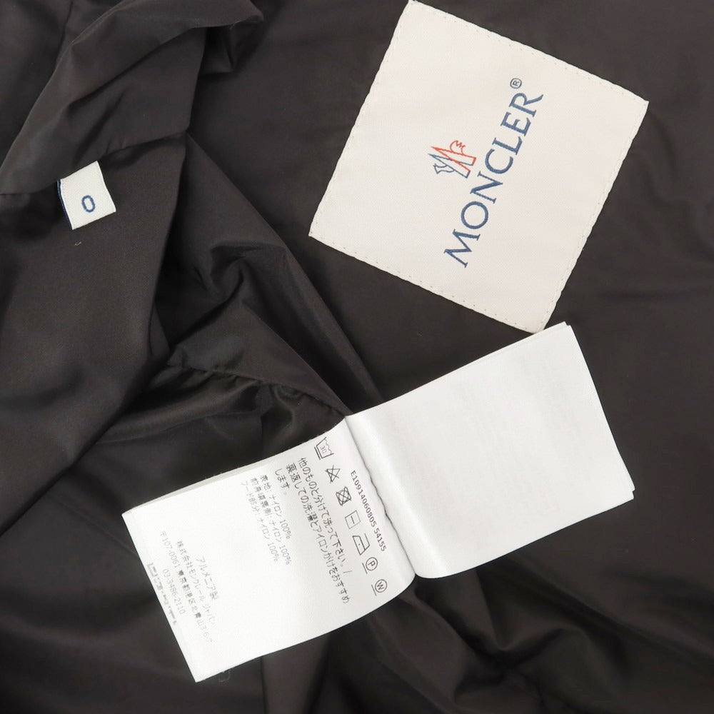 [Used] Moncler MONCLER Nylon Hooded Blouson Black [Condition Rank B] [Men&