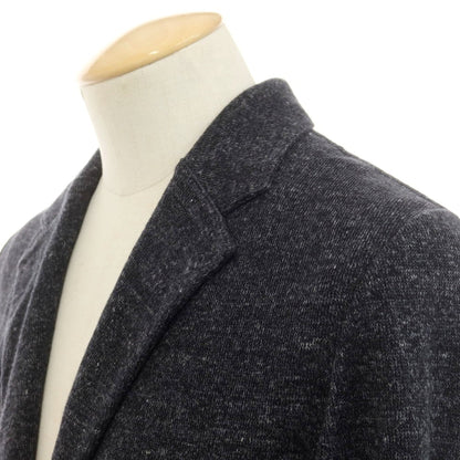 [Used] LARDINI Linen Cotton 2B Knit Jacket Charcoal [XS] [Condition Rank B] [Men&