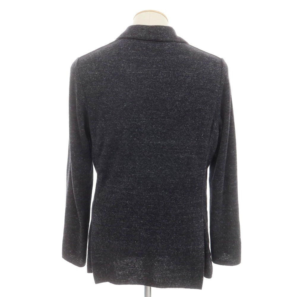 [Used] LARDINI Linen Cotton 2B Knit Jacket Charcoal [XS] [Condition Rank B] [Men&