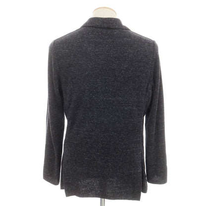 [Used] LARDINI Linen Cotton 2B Knit Jacket Charcoal [XS] [Condition Rank B] [Men&