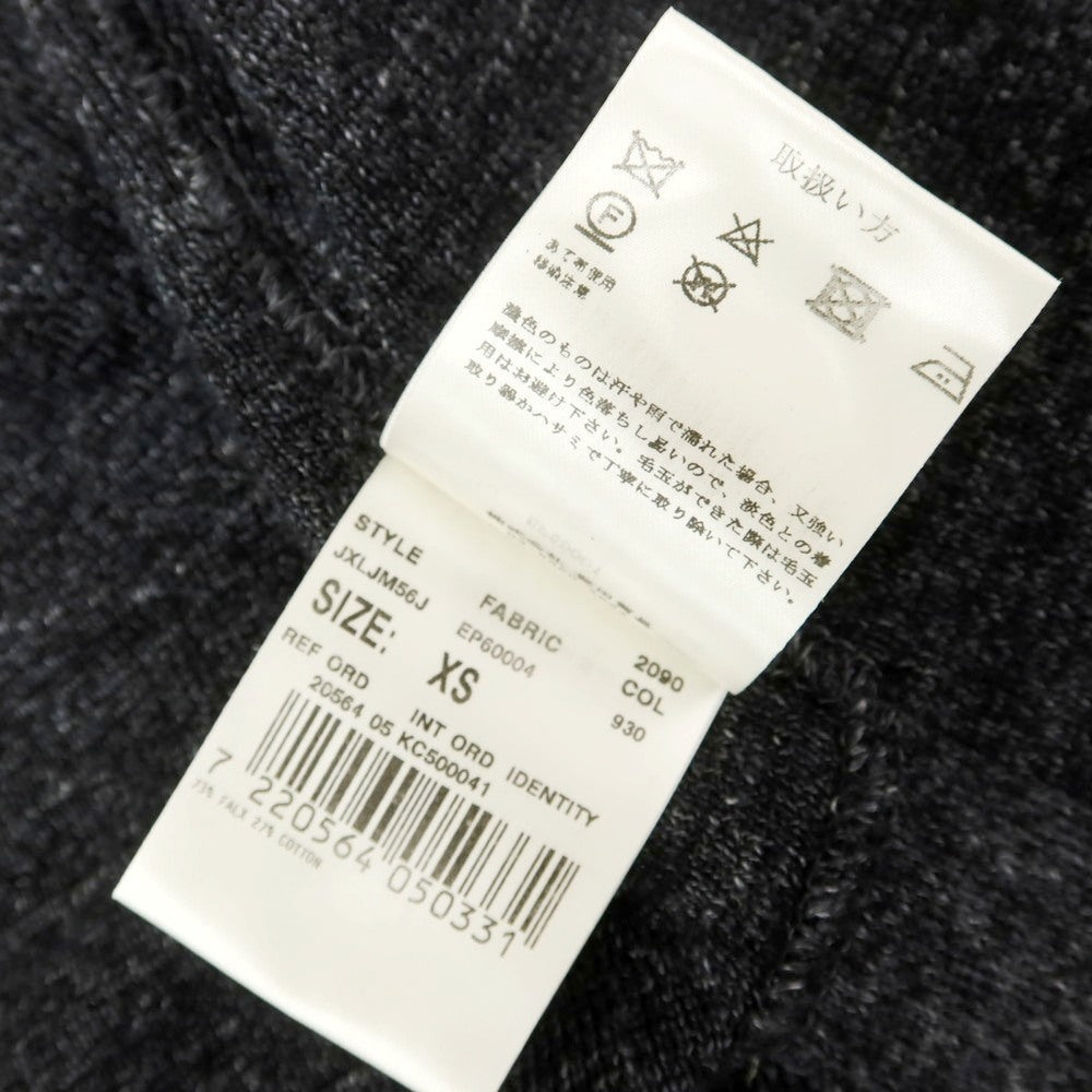[Used] LARDINI Linen Cotton 2B Knit Jacket Charcoal [XS] [Condition Rank B] [Men&