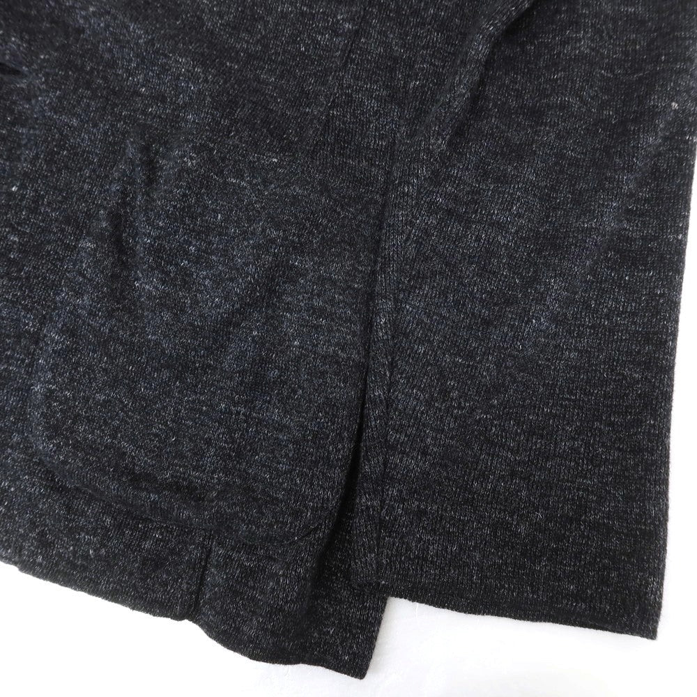 [Used] LARDINI Linen Cotton 2B Knit Jacket Charcoal [XS] [Condition Rank B] [Men&