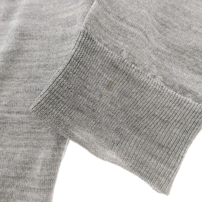 【中古】ジョンスメドレー JOHN SMEDLEY ハイゲージ ウール クルーネック プルオーバーニット グレー【 M 】【 状態ランクB 】【 メンズ 】