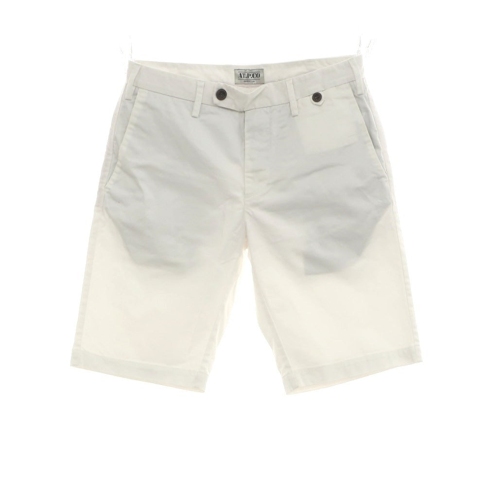 [Used] Atipico AT.P.CO Stretch Cotton Shorts White [44] [Condition Rank C] [Men&