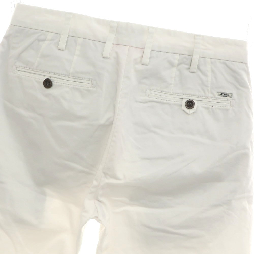 [Used] Atipico AT.P.CO Stretch Cotton Shorts White [44] [Condition Rank C] [Men&