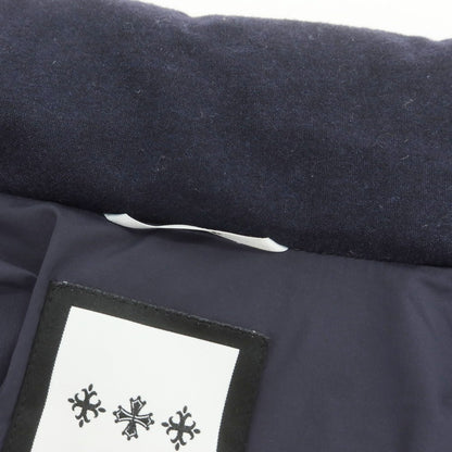 【中古】タトラス TATRAS ウールカシミヤ ファー ダウンコート ネイビー【 2 】【 状態ランクB 】【 メンズ 】