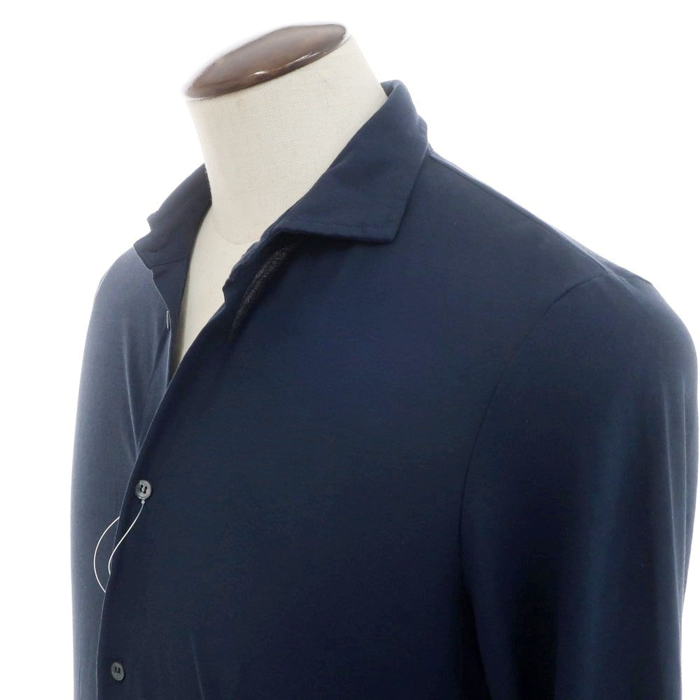 [Used] ZANONE Ice Cotton Casual Shirt Navy [50] [Condition Rank B] [Men&