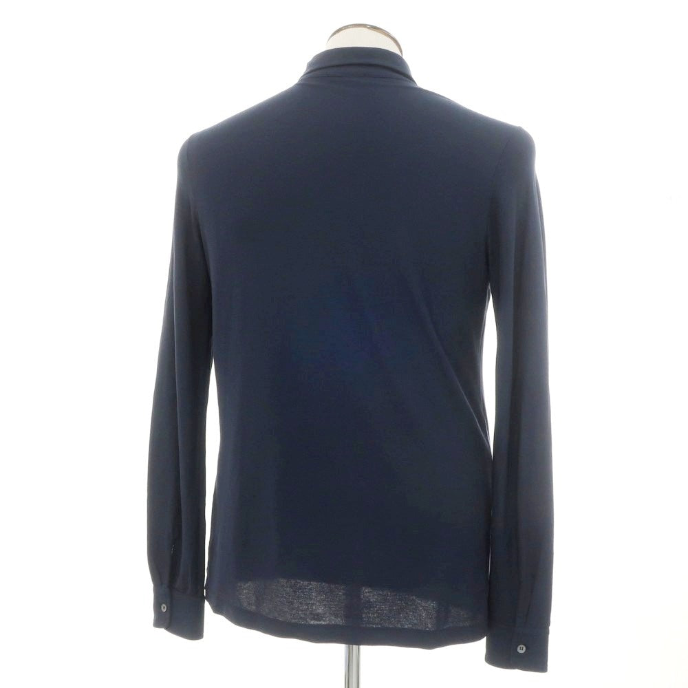 [Used] ZANONE Ice Cotton Casual Shirt Navy [50] [Condition Rank B] [Men&
