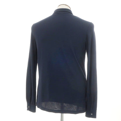 [Used] ZANONE Ice Cotton Casual Shirt Navy [50] [Condition Rank B] [Men&