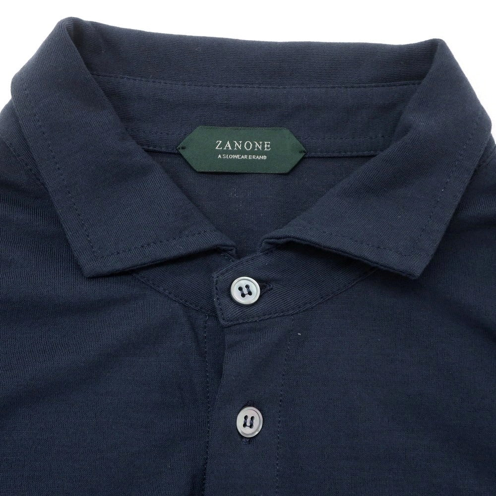 [Used] ZANONE Ice Cotton Casual Shirt Navy [50] [Condition Rank B] [Men&