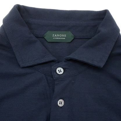 [Used] ZANONE Ice Cotton Casual Shirt Navy [50] [Condition Rank B] [Men&