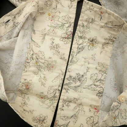 [Used] Paul Smith Collection PAUL SMITH COLLECTION Cotton Botanical Pattern Regular Collar Casual Shirt Light Beige [XL] [Condition Rank B] [Men&
