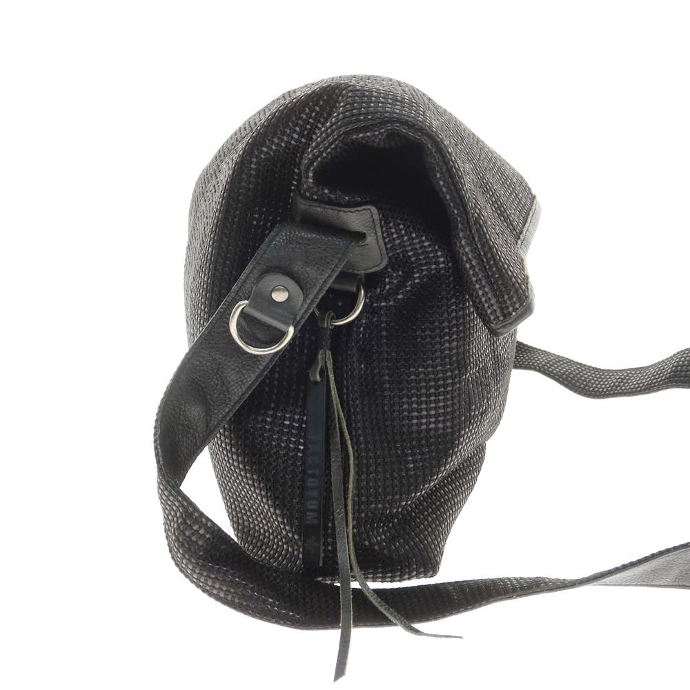 [Used] FACTOTUM Shoulder Bag Black [Condition Rank C] [Men&