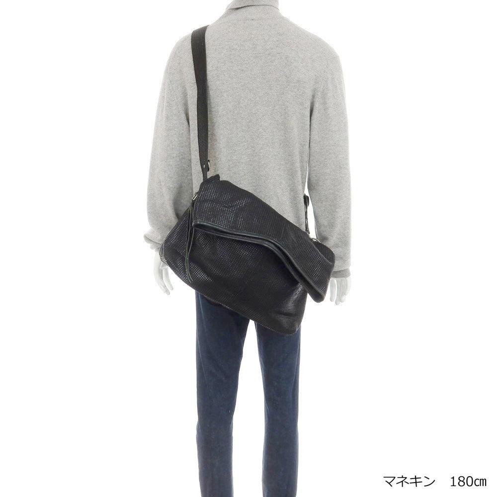 [Used] FACTOTUM Shoulder Bag Black [Condition Rank C] [Men&