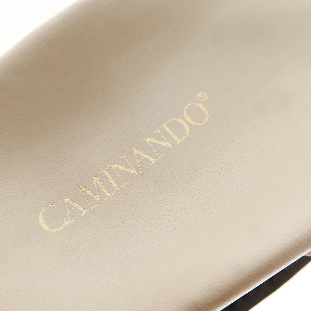 [Used] [Unused] CAMINANDO Leather thong sandals, off-white [8] [Condition rank S] [Men&