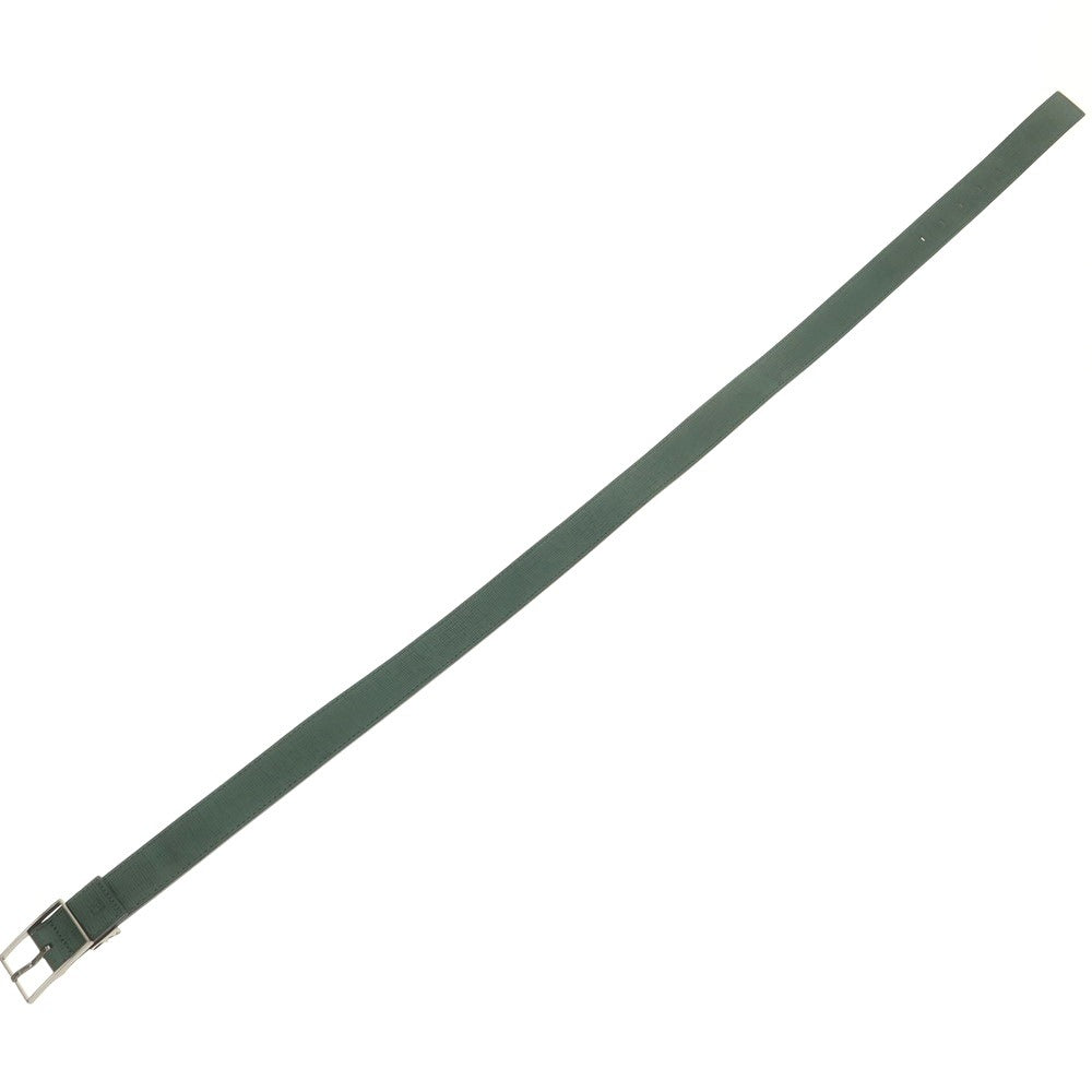 【中古】シーケーカルバンクライン ck 型押しレザー ベルト グリーン【 表記なし 】【 状態ランクA 】【 メンズ 】