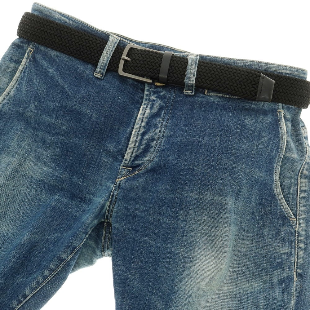 【中古】セオリー theory エラスティック ベルト ブラック【 34 】【 状態ランクA 】【 メンズ 】