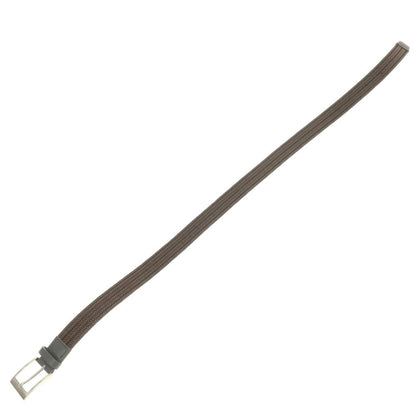 【中古】セオリー theory エラスティック レザー ベルト ダークカーキ【 34 】【 状態ランクA 】【 メンズ 】
