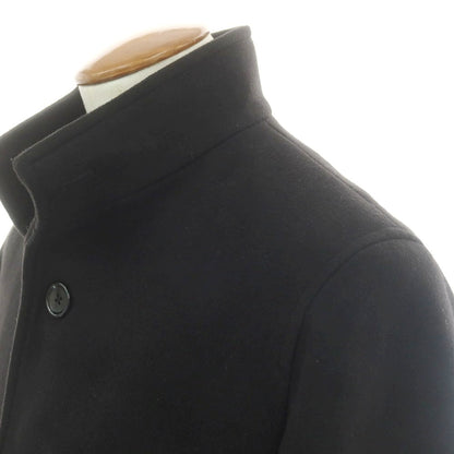 【中古】ア デイ イン ザ ライフ ユナイテッドアローズ a day in the life united arrows ニットメルトン レイズドネックコート ブラック【 M 】【 状態ランクA 】【 メンズ 】