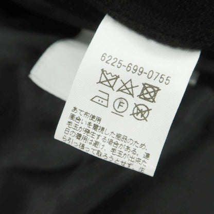【中古】ア デイ イン ザ ライフ ユナイテッドアローズ a day in the life united arrows ニットメルトン レイズドネックコート ブラック【 M 】【 状態ランクA 】【 メンズ 】