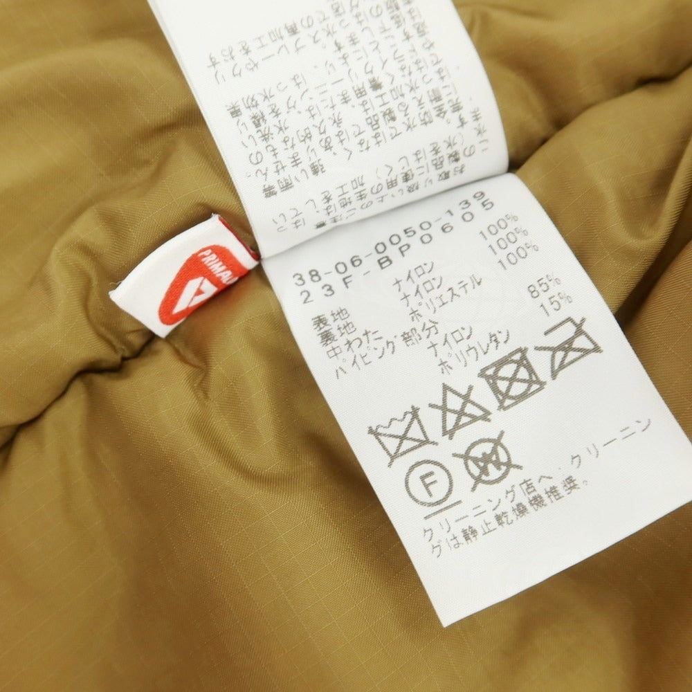 【中古】ビームスプラス BEAMS PLUS リップストップナイロン 中綿ダウンベスト カーキ【サイズL】【 状態ランクB 】【 メンズ 】 [DPD]