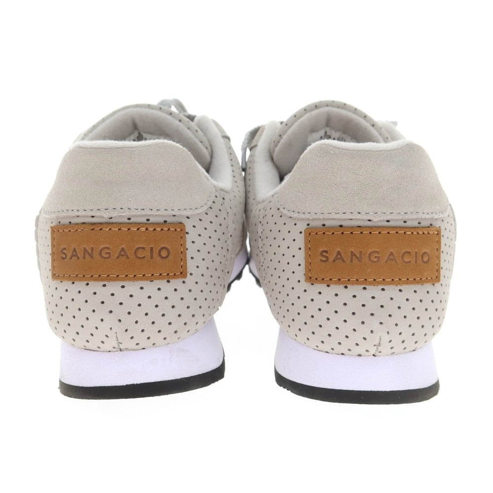[Used] Sangacio Nubuck Sneakers Grey [24.5cm] [Condition Rank B] [Men&