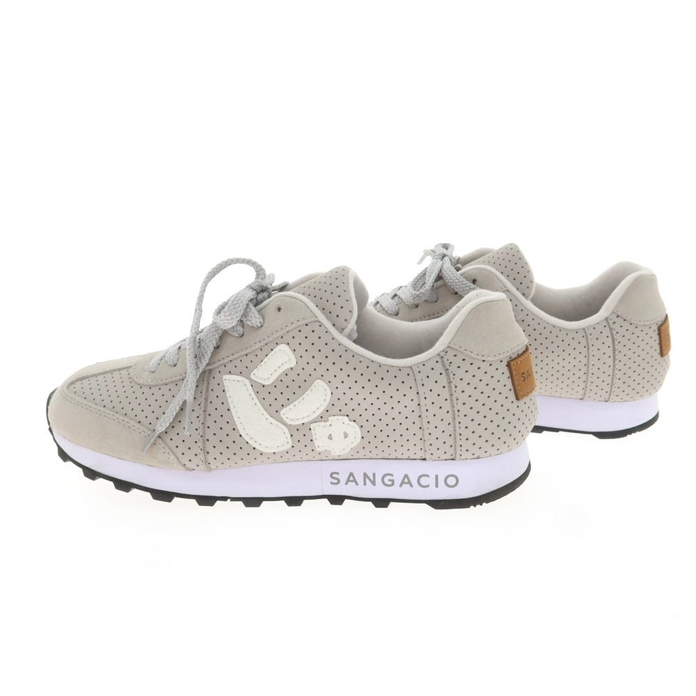 [Used] Sangacio Nubuck Sneakers Grey [24.5cm] [Condition Rank B] [Men&