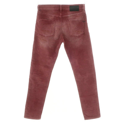 【中古】ディーゼル DIESEL ストレッチ コットンポリエステル コーデュロイパンツ ワインレッド【 31 】【 状態ランクA 】【 メンズ 】