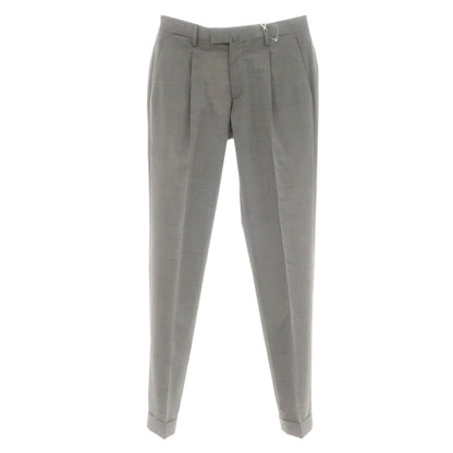 [New] BRIGLIA 1949 Wool Polyester Dress Slacks Pants Gray [43] [Condition Rank N] [Men&