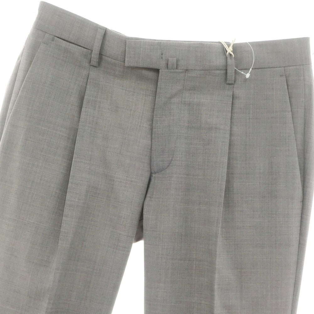 [New] BRIGLIA 1949 Wool Polyester Dress Slacks Pants Gray [43] [Condition Rank N] [Men&