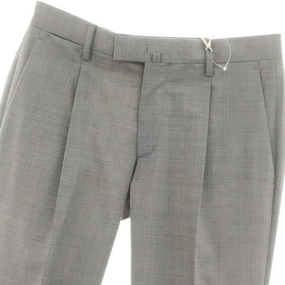 [New] BRIGLIA 1949 Wool Polyester Dress Slacks Pants Gray [43] [Condition Rank N] [Men&