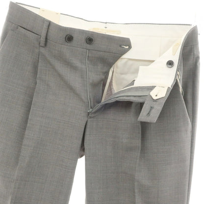 [New] BRIGLIA 1949 Wool Polyester Dress Slacks Pants Gray [43] [Condition Rank N] [Men&