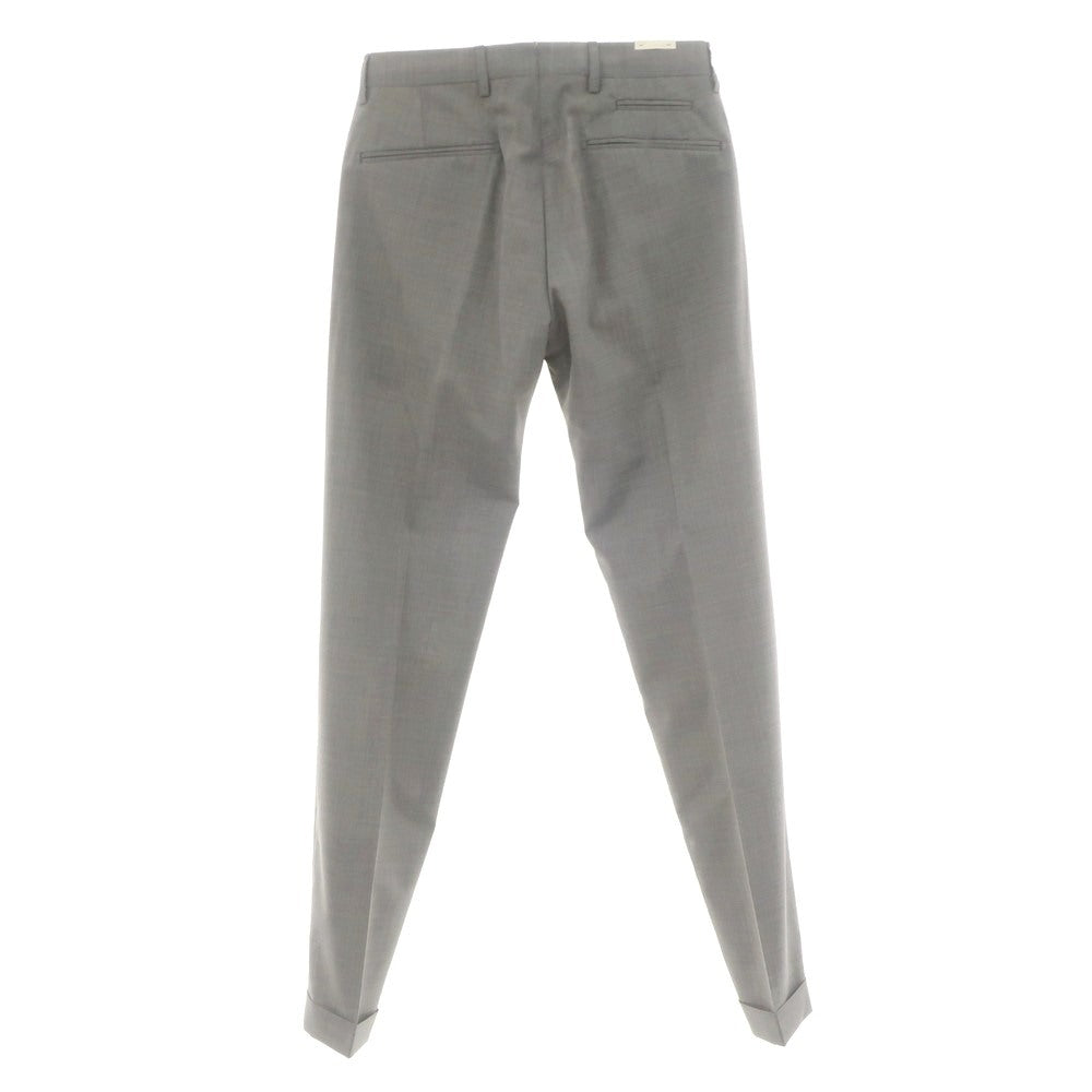 [New] BRIGLIA 1949 Wool Polyester Dress Slacks Pants Gray [43] [Condition Rank N] [Men&