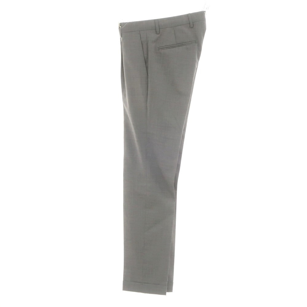 [New] BRIGLIA 1949 Wool Polyester Dress Slacks Pants Gray [43] [Condition Rank N] [Men&
