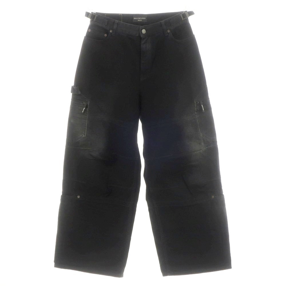 【中古】バレンシアガ BALENCIAGA コットン デニムパンツ ブラック【 S 】【 状態ランクB 】【 メンズ 】
[APD]