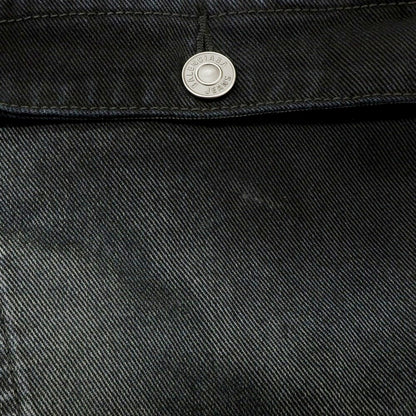 【中古】バレンシアガ BALENCIAGA コットン デニムパンツ ブラック【 S 】【 状態ランクB 】【 メンズ 】 [APD]