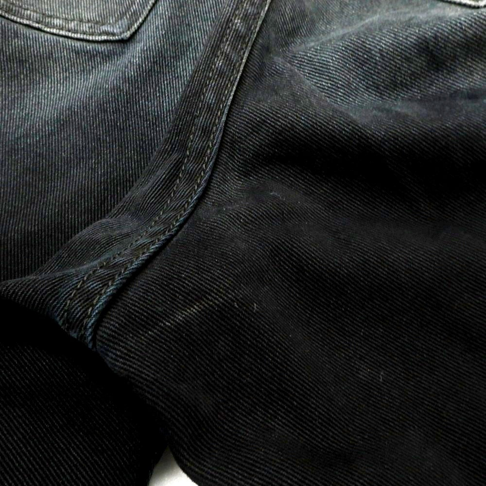 【中古】バレンシアガ BALENCIAGA コットン デニムパンツ ブラック【 S 】【 状態ランクB 】【 メンズ 】 [APD]