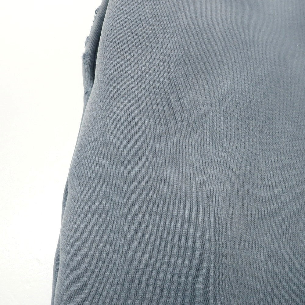 【中古】バレンシアガ BALENCIAGA ダメージ加工 コットン スウェットパンツ ブルーグレー系【 XXS 】【 状態ランクB 】【 メンズ 】 [APD]