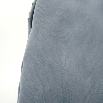 【中古】バレンシアガ BALENCIAGA ダメージ加工 コットン スウェットパンツ ブルーグレー系【 XXS 】【 状態ランクB 】【 メンズ 】 [APD]
