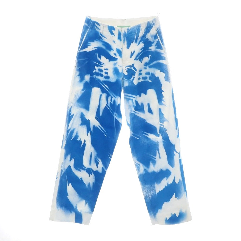 【中古】ジェリット ジェイコブ Gerrit Jacob コットン デニムパンツ ホワイトxブルー【 30 】【 状態ランクB 】【 メンズ 】[EPD]