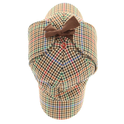 [Used] Ninety-Nine Percent Is 99%IS- Gun Club Check Cap Beige x Multicolor [Condition Rank B] [Men&