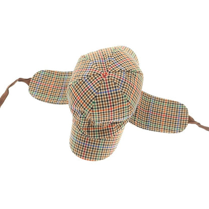 [Used] Ninety-Nine Percent Is 99%IS- Gun Club Check Cap Beige x Multicolor [Condition Rank B] [Men&
