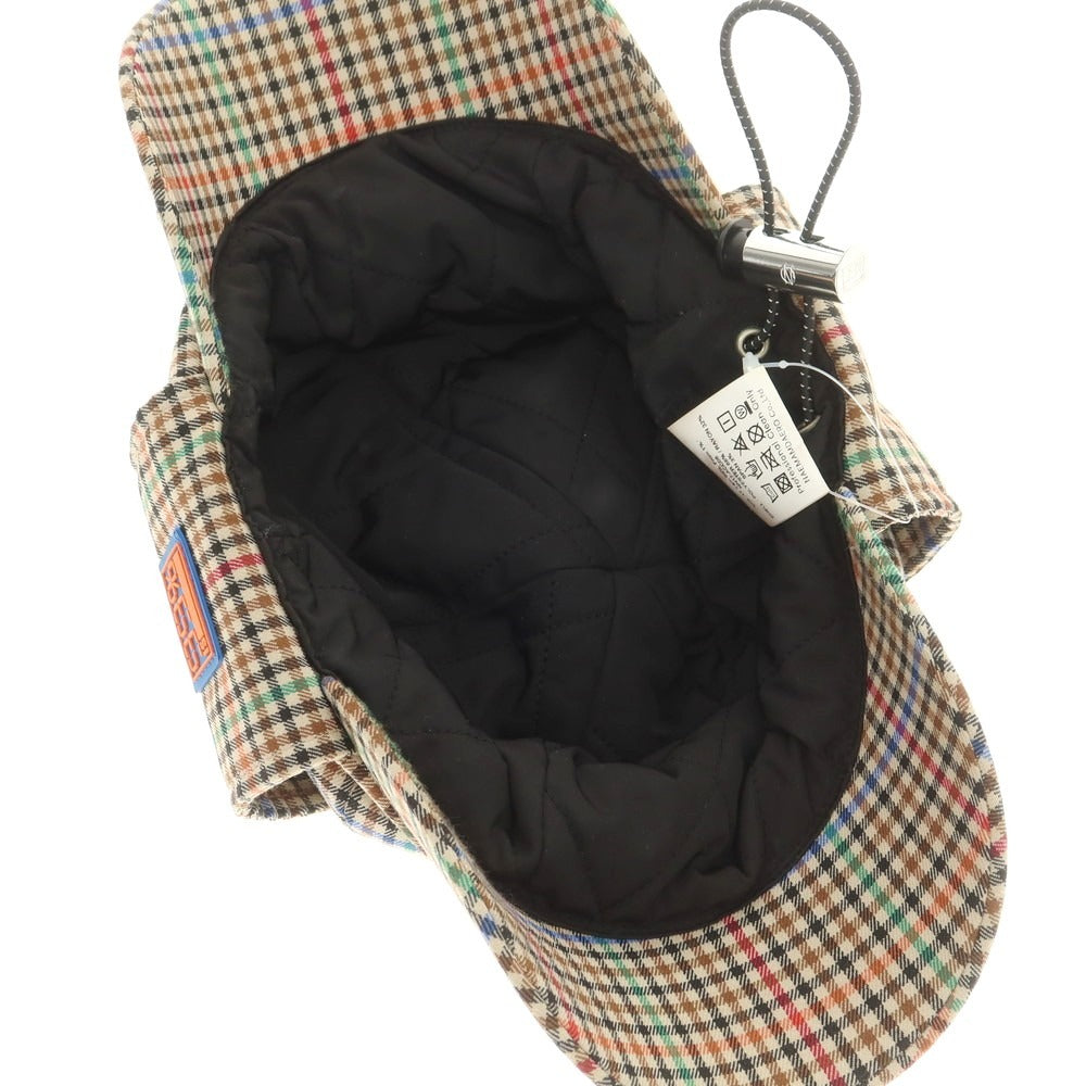 [Used] Ninety-Nine Percent Is 99%IS- Gun Club Check Cap Beige x Multicolor [Condition Rank B] [Men&